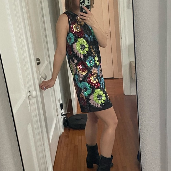 Le Superbe Floral Print Mini Dress - Picture 4 of 4